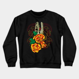 dinosaur skull Crewneck Sweatshirt